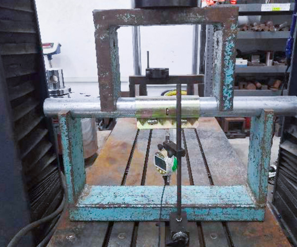 በሙከራ ውስጥ የተጫነ የእረፍት ተጭኖ